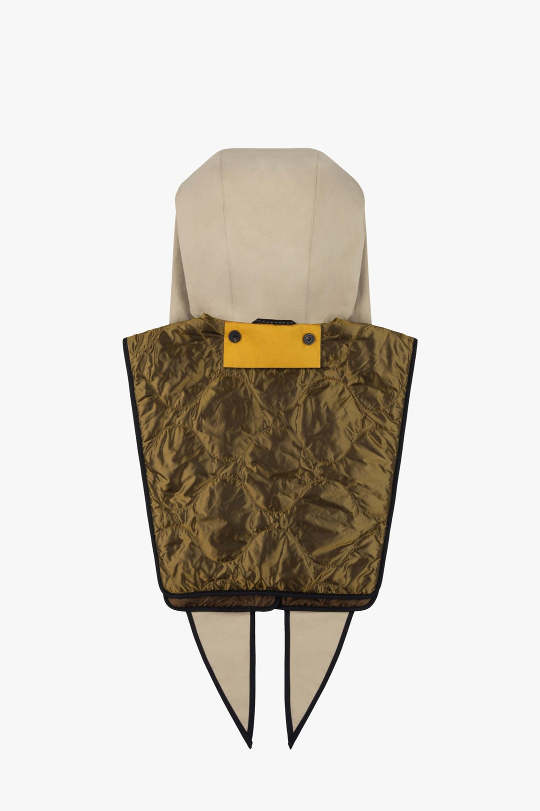 Weatherproof Bonded Wrap Hood - Stone / Peat