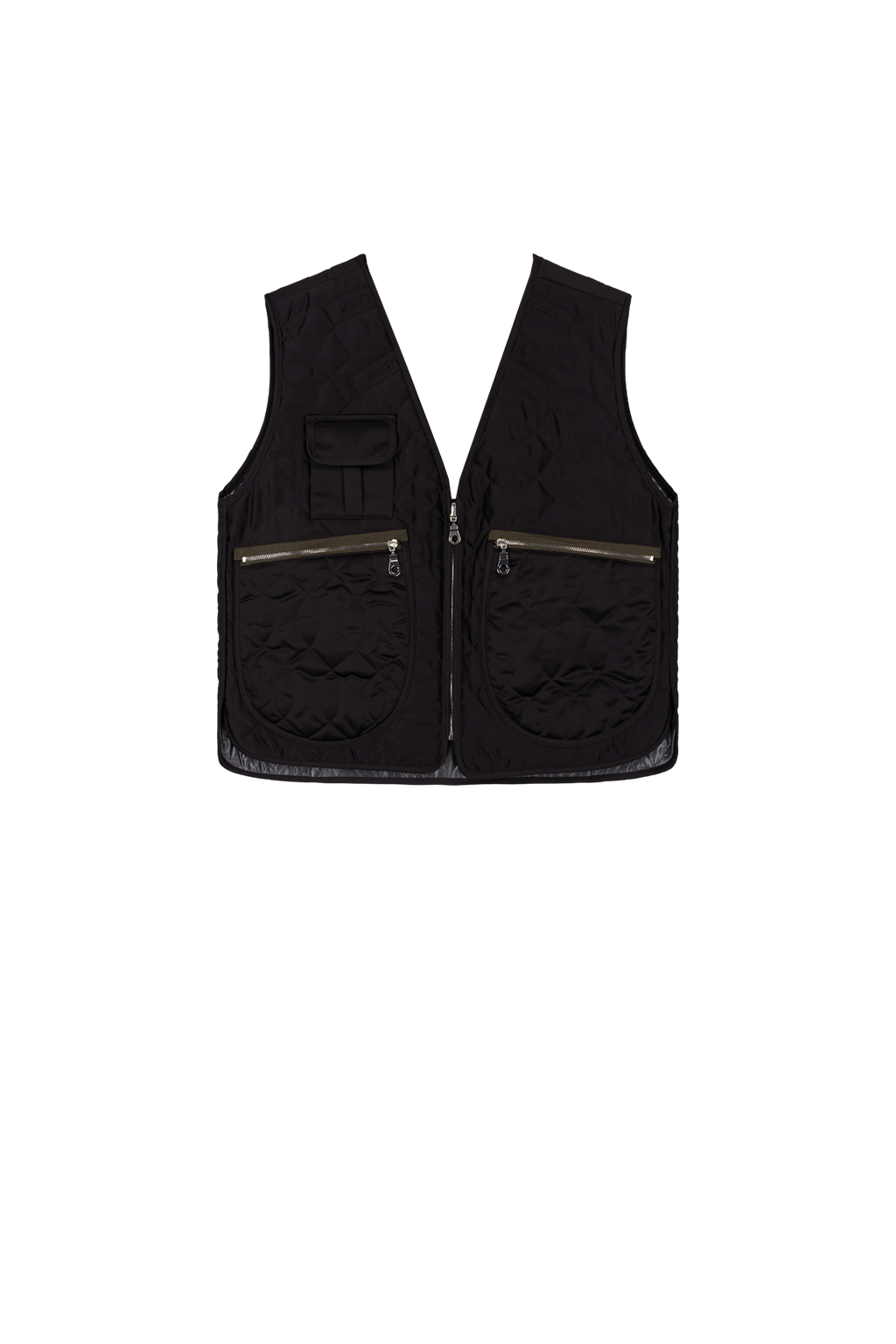 Utility Quilt Vest - Black / Anthracite - Layer 5