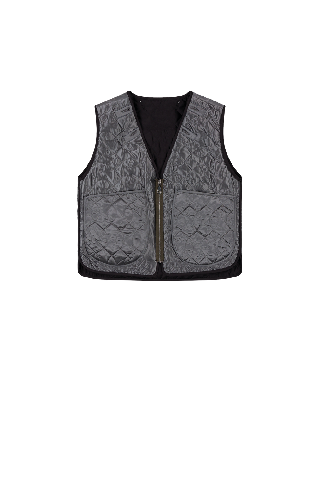 Utility Quilt Vest - Black / Anthracite - Layer 2