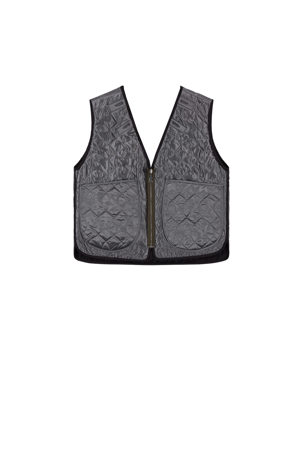 Utility Quilt Vest - Black / Anthracite - Layer 5