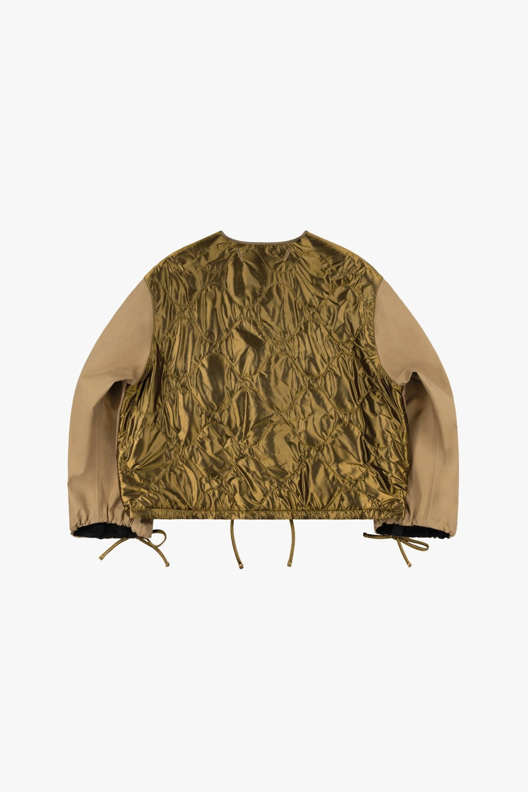 Weatherproof Bonded Rain Bomber - Black / Honey