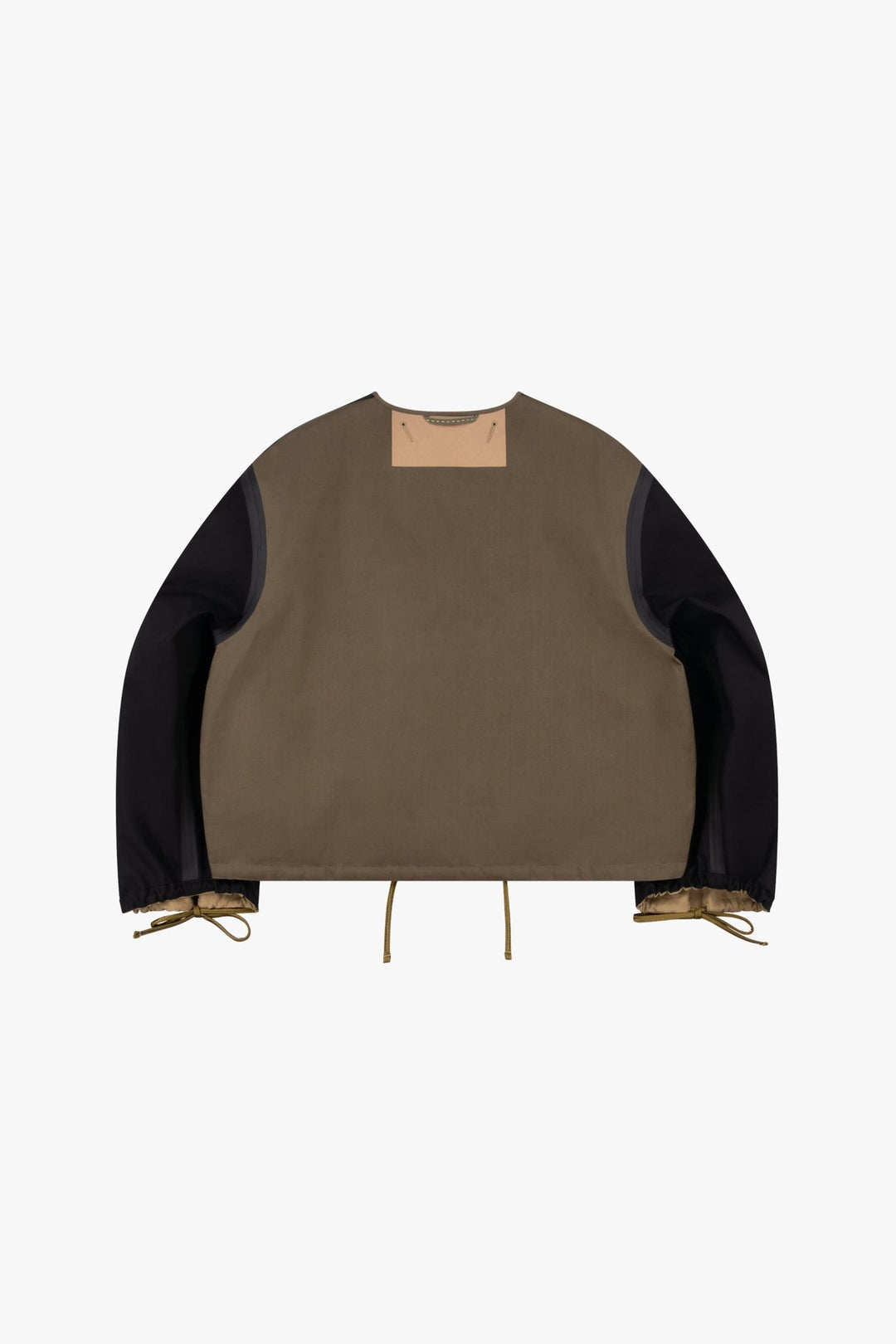 Weatherproof Bonded Rain Bomber - Black / Honey