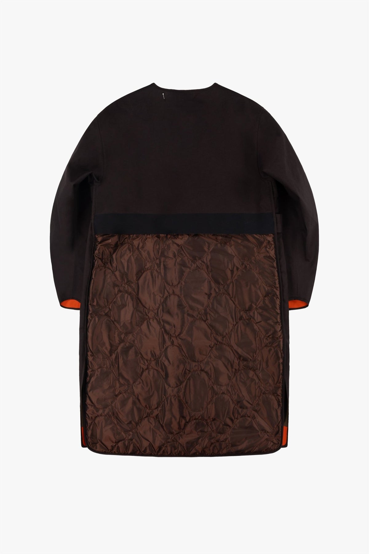 Weatherproof Bonded Raincoat - Moss / Mahogany