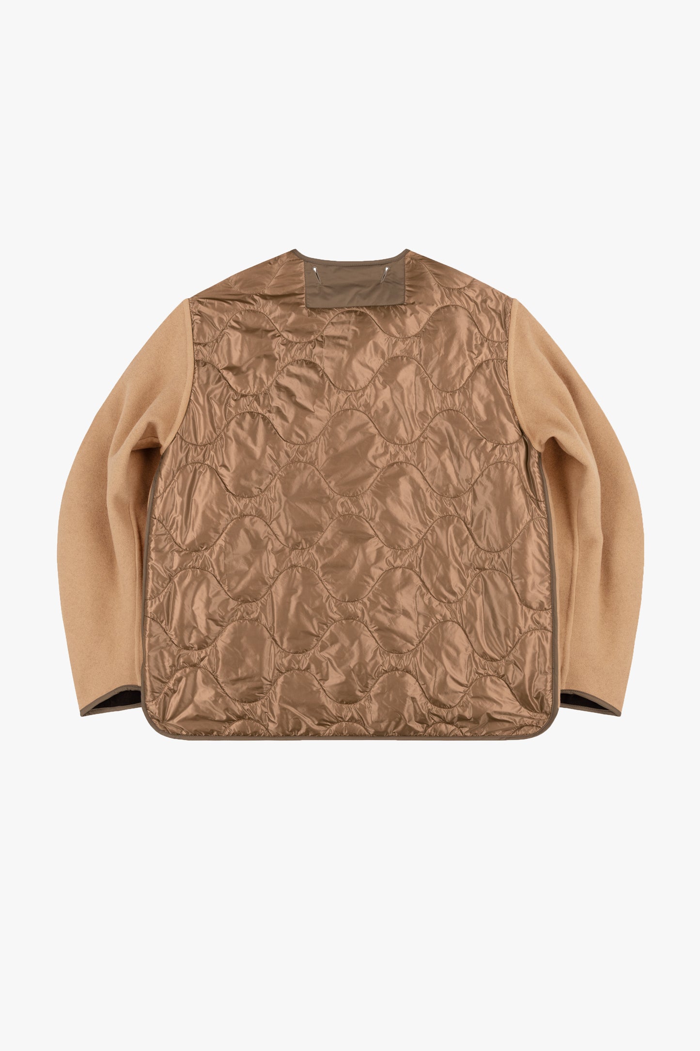 Signature Wool Peacoat - Camel / Raisin