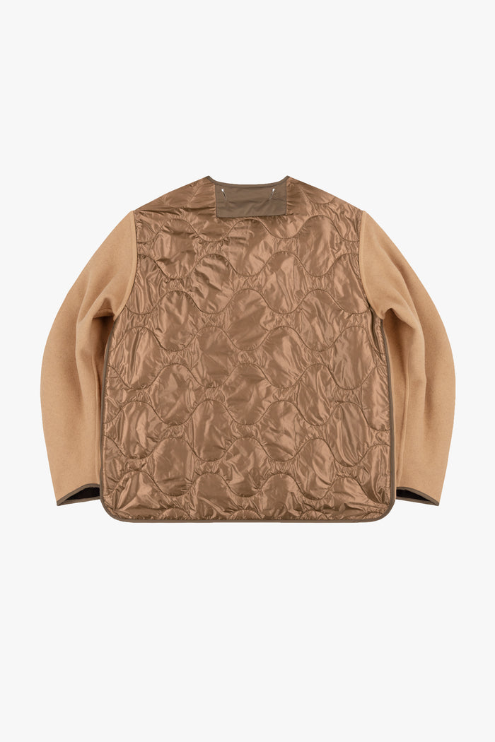 Signature Wool Peacoat - Camel / Raisin