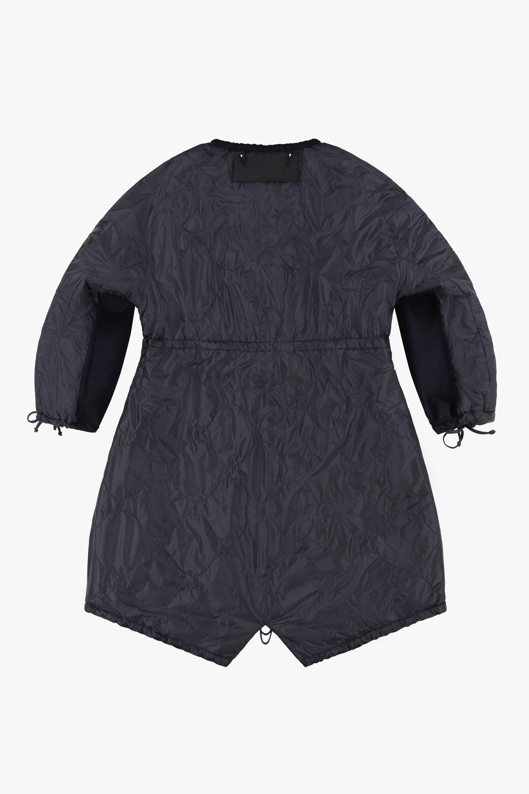 Parachute Wool Parka - Navy / Black