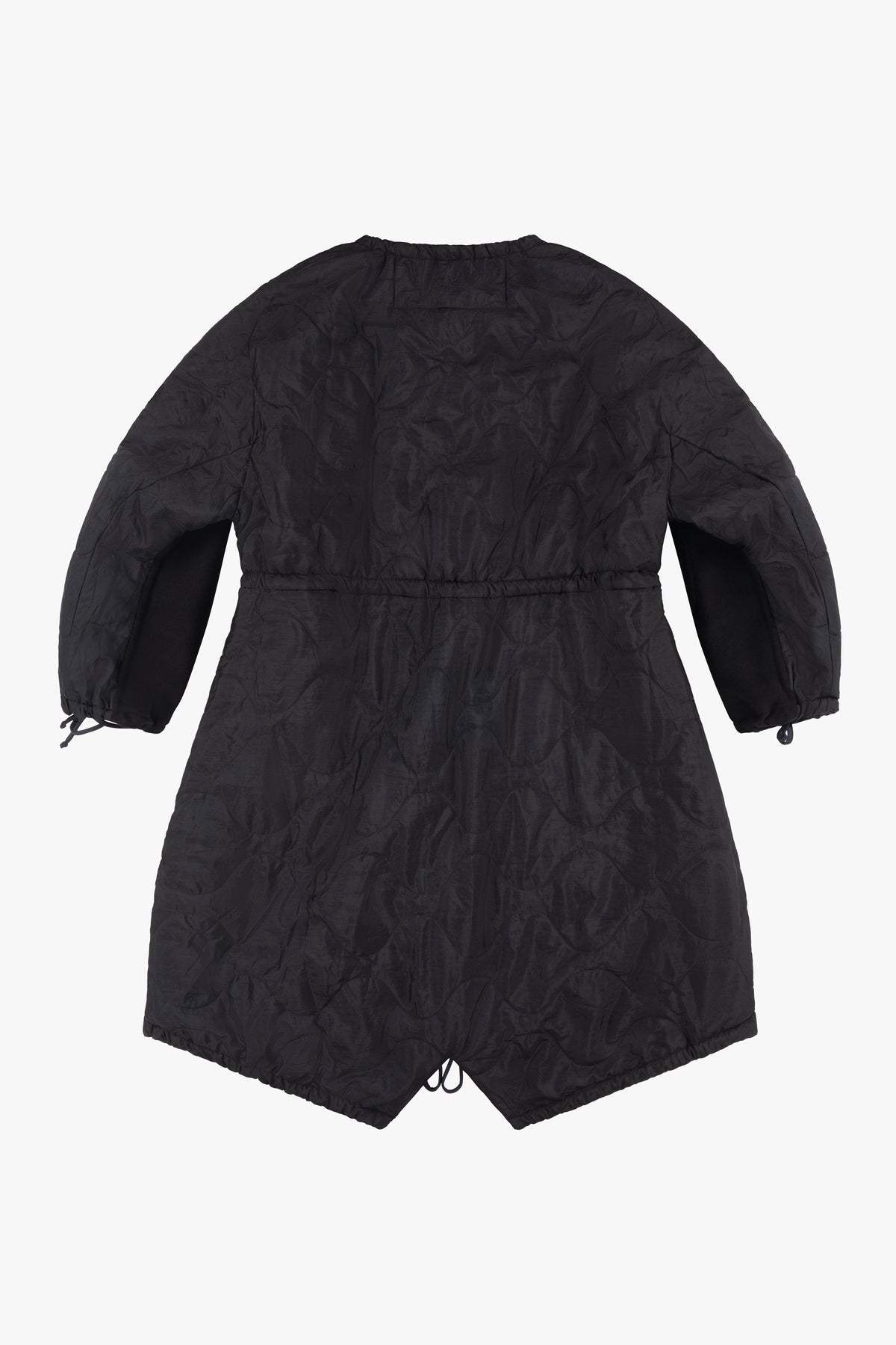 Parachute Wool Parka - Navy / Black
