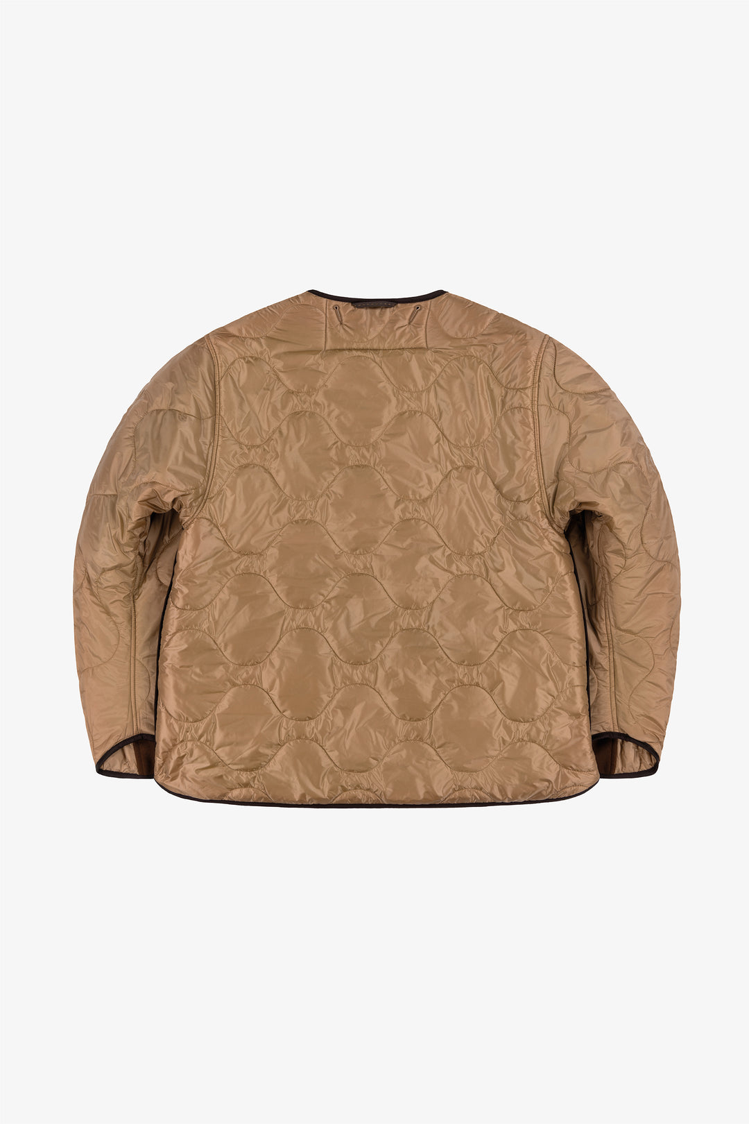 Signature Patchwork Wool Cropped Quilt - Dark Sienna / Mocha Brown