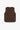 Signature Patchwork Wool Vest - Stone / Dark Sienna