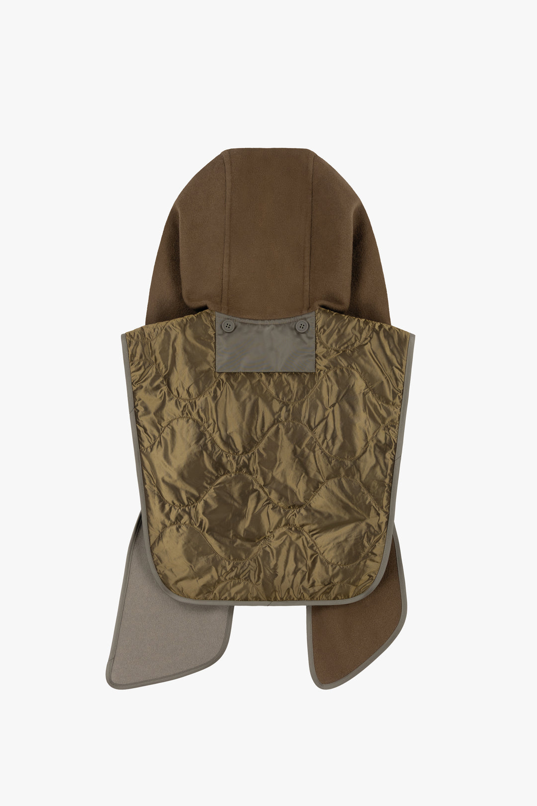 Wool Wrap Hood - Moss / Sage