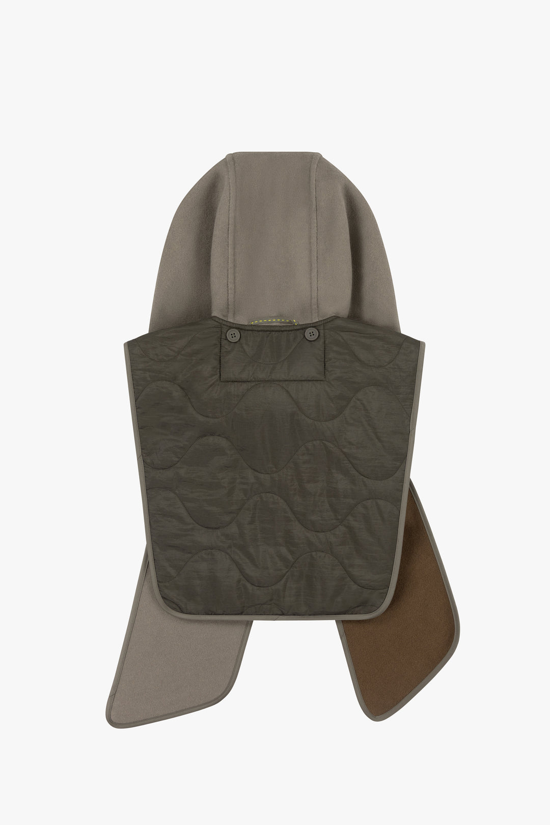 Wool Wrap Hood - Moss / Sage