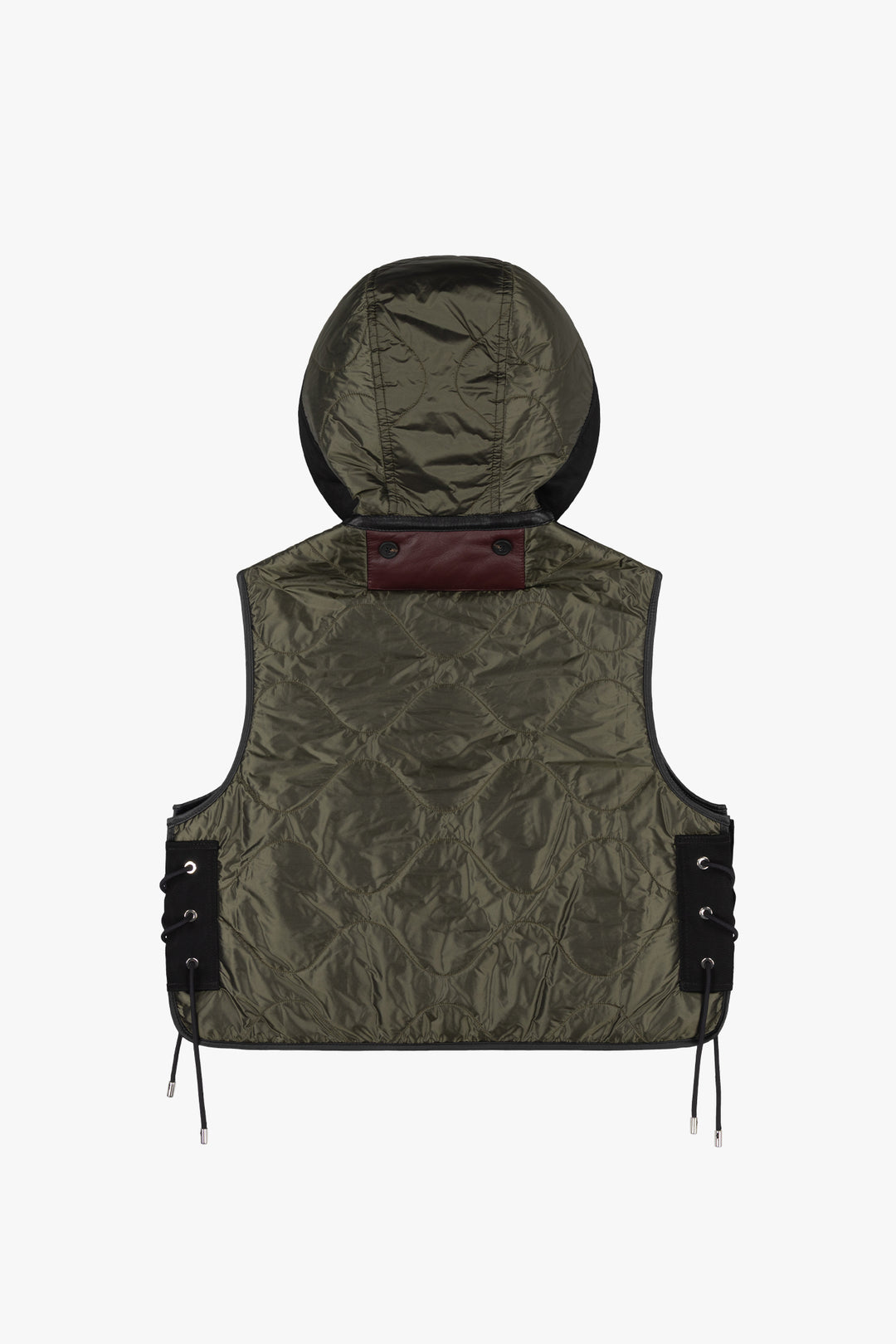 Aviator Shearling Lattice Zip Hood - Black / Midnight