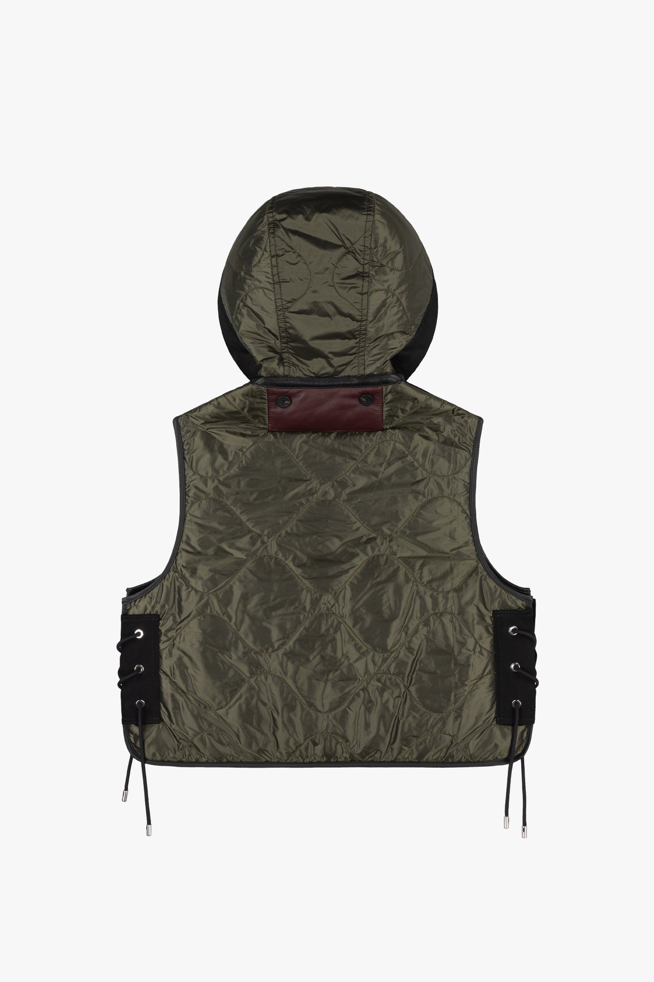 Aviator Shearling Lattice Zip Hood - Black / Midnight