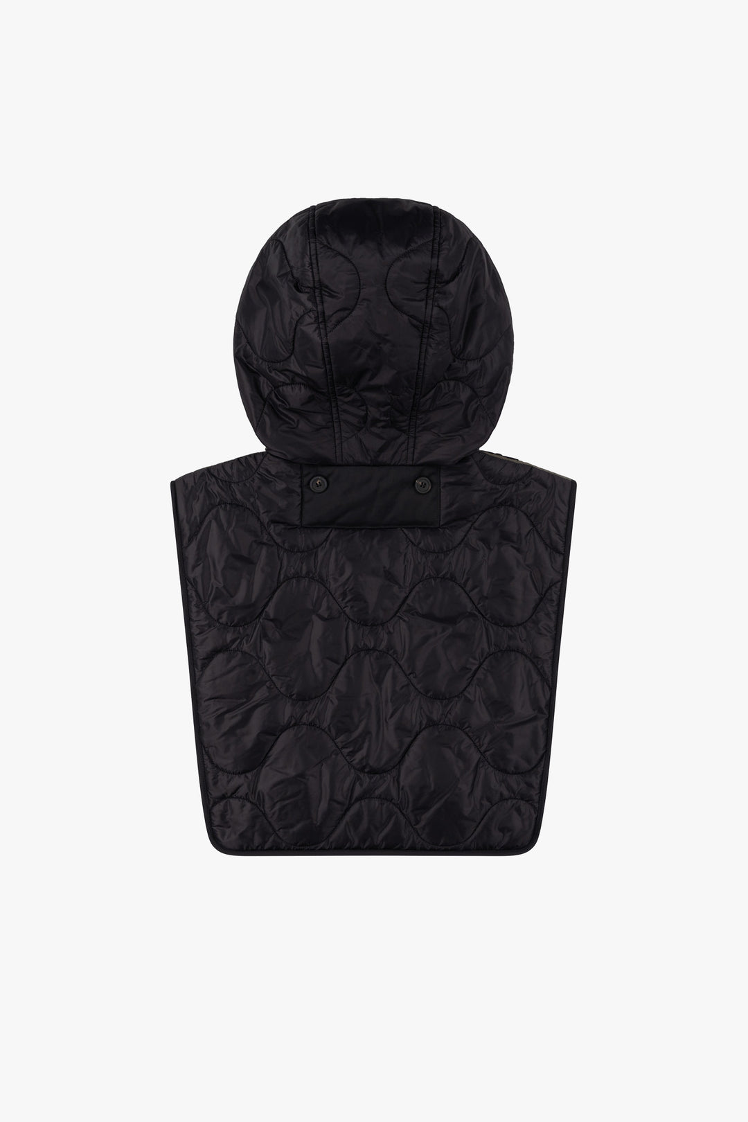 Quilted Zip Hood - Olive / Bronze