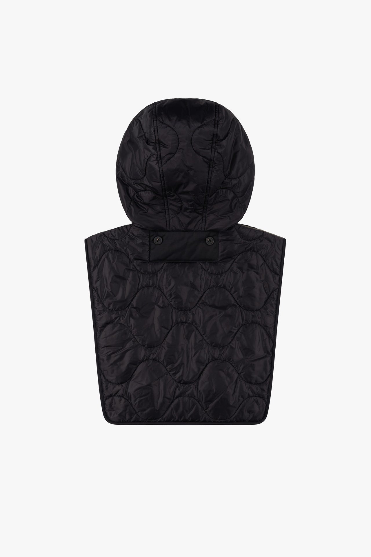 Quilted Zip Hood - Olive / Bronze