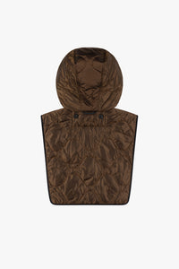 Elements Quilt Zip Hood - Olive / Bronze