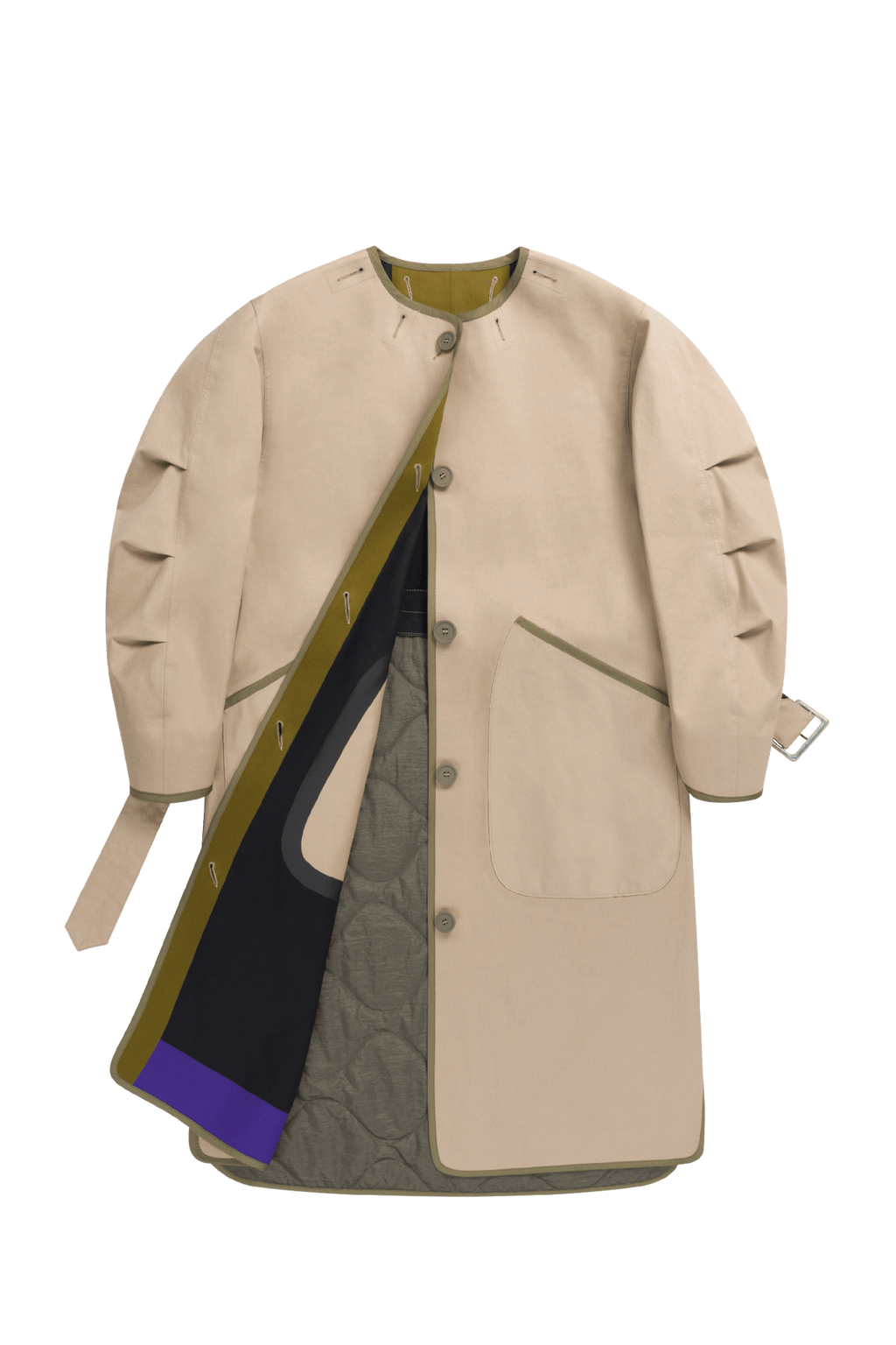 Weatherproof Bonded Raincoat - Black / Stone - Layer 1