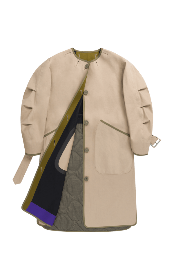 Weatherproof Bonded Raincoat - Black / Stone - Layer 1