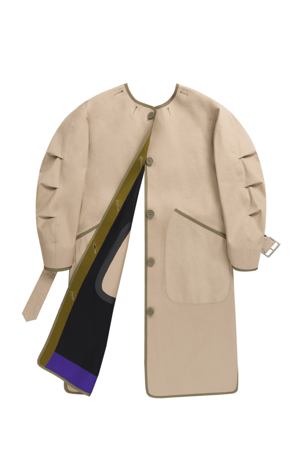 Weatherproof Bonded Raincoat - Black / Stone - Layer 6