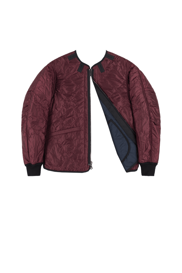 Shareable Quilt Jacket - Navy / Wine - Layer 6