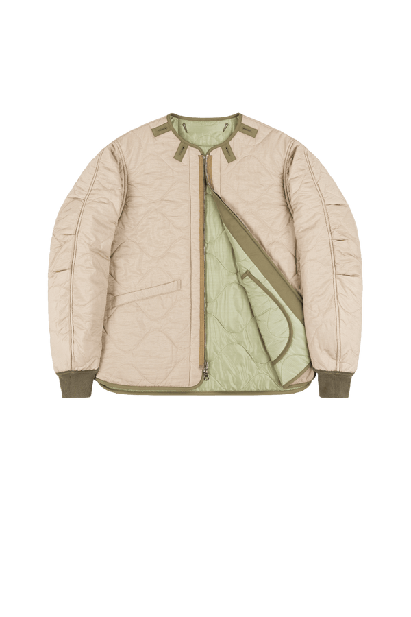 Shareable Quilt Jacket - Pale Sage / Stone - Layer 1