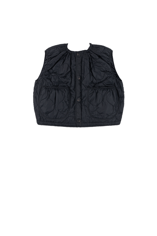 Parachute Quilted Vest - Midnight / Black - Layer 5