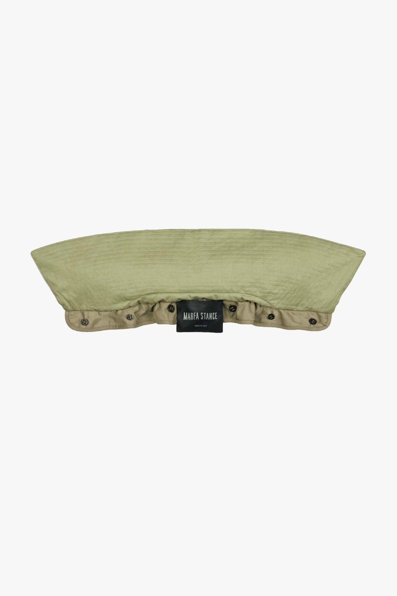 Packaway Hood Collar - Khaki & Burnt Orange