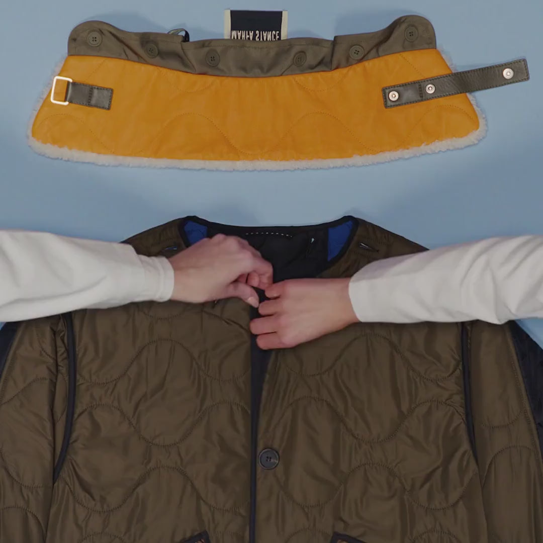 Parachute Quilted Bomber | Marfa Stance